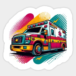 Ambulance Sticker